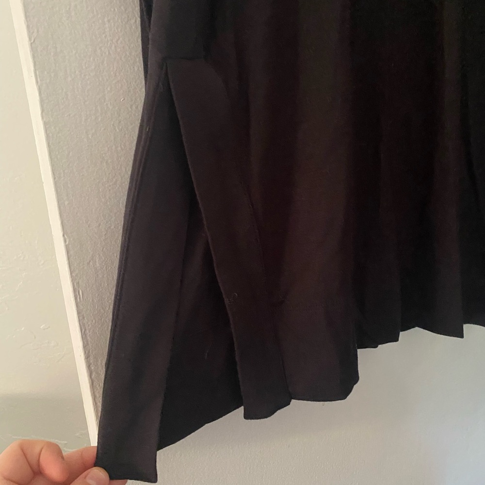 Daily Ritual Long Sleeve Knit Split Side T-Shirt - Picture 4 of 4